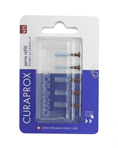Perio Angled Interdental Brushes Refill CPS 405-Curaprox-Matakana Pharmacy